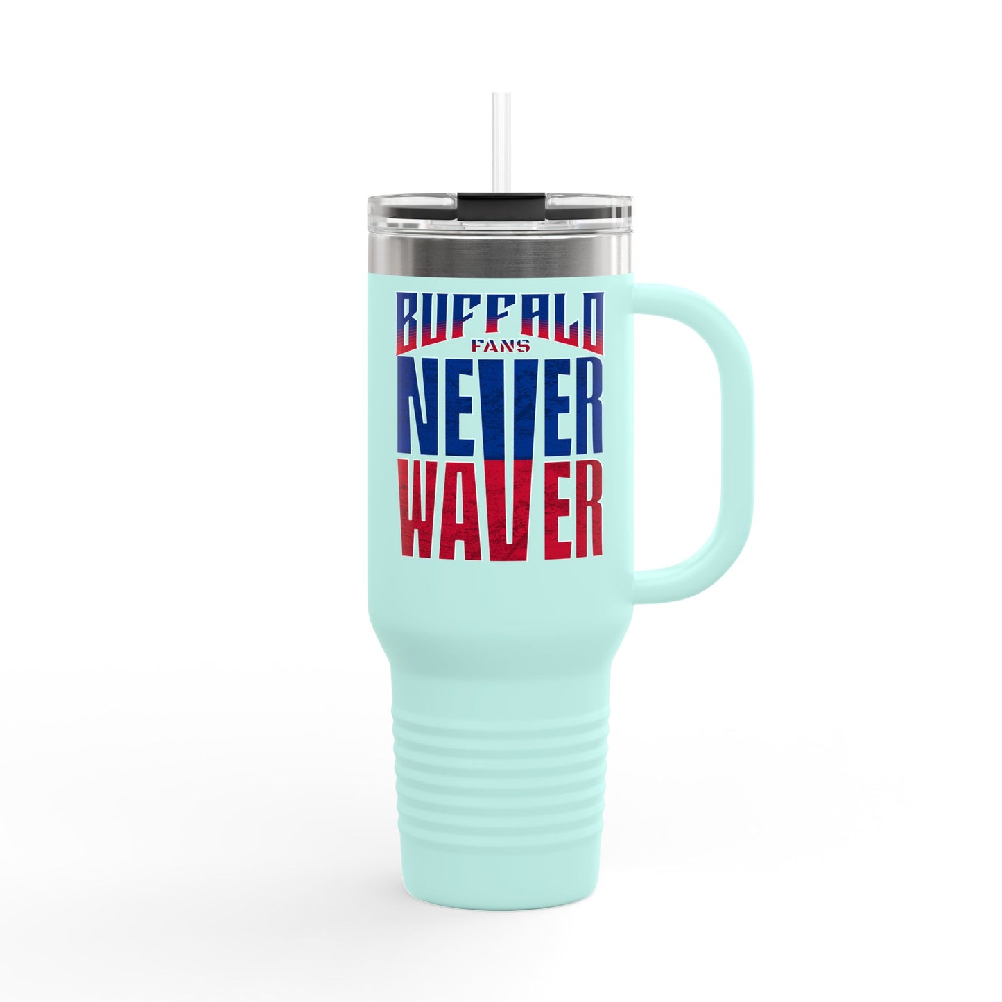 Buffalo Fans Never Waver Insulated Travel Mug, 40oz