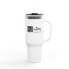 Never Waver I'll Bring The Shenanigans Insulated Travel Mug, 40 Ounces