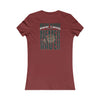 New York Fans Never Waver W-Leopard Football Women's Favorite Tee
