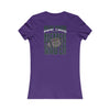 New York Fans Never Waver W-Leopard Football Women's Favorite Tee