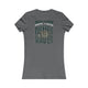 New York Fans Never Waver W-Leopard Football Women's Favorite Tee by Printify