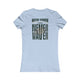 New York Fans Never Waver W-Leopard Football Women's Favorite Tee by Printify