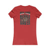 New York Fans Never Waver W-Leopard Football Women's Favorite Tee