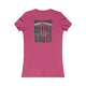 New York Fans Never Waver W-Leopard Football Women's Favorite Tee by Printify