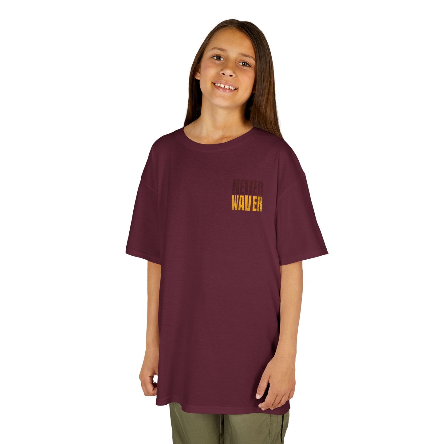 Washington Fans Never Waver Kids Heavy Cotton™ Tee