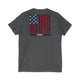 Never Waver Stylized Flag Design Unisex Jersey Short Sleeve V-Neck Tee