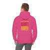 Kansas Fans Never Waver Unisex Heavy Blend™ Hooded Sweatshirt