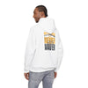 Pittsburgh Fans Never Waver Hoodie w Leopard Football - Unisex Heavy Blend Sweatshirt