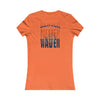 Denver Fans Never Waver W-Leopard Football Women's Favorite Tee