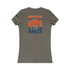 Denver Fans Never Waver W-Leopard Football Women's Favorite Tee