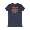 Denver Fans Never Waver W-Leopard Football Women's Favorite Tee