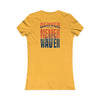 Denver Fans Never Waver W-Leopard Football Women's Favorite Tee