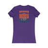 Denver Fans Never Waver W-Leopard Football Women's Favorite Tee