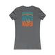 Miami Fans Never Waver W-Leopard Football Women's Favorite Tee by Printify