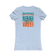 Miami Fans Never Waver W-Leopard Football Women's Favorite Tee by Printify