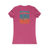 Miami Fans Never Waver W-Leopard Football Women's Favorite Tee