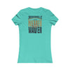 Jacksonville Fans Never Waver W-Leopard Football Women's Favorite Tee
