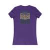 Jacksonville Fans Never Waver W-Leopard Football Women's Favorite Tee