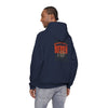 Cincinnati Fans Never Waver Hoodie w Leopard Football - Unisex Heavy Blend Sweatshirt