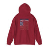 'New York Fans Never Waver' American Flag Design Unisex Heavy Blend™ Hoodie