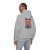 Cincinnati Fans Never Waver Hoodie w Leopard Football - Unisex Heavy Blend Sweatshirt
