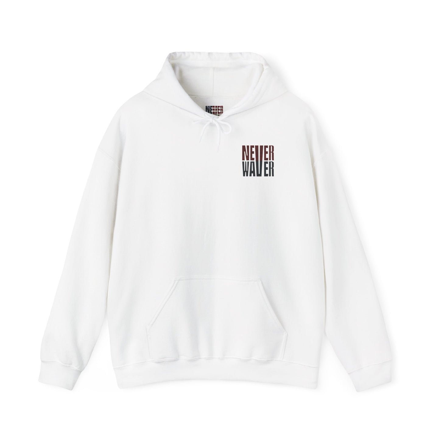 Atlanta Fans Never Waver Leopard Football Sweatshirt Unisex Heavy Blend™ Hoodie