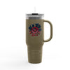 Never Waver Be Red Withe And A Little Bougie  Insulated Travel Mug, 40oz