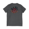 Never Waver Be Red White and A little Bougie T-Shirt Unisex V-Neck Tee