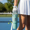 Never Waver "Earn It" 32oz Nomad Tumbler | Insulated Travel Bottle for Motivation & Outdoor Adventure