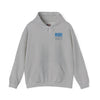 "Detroit Fans NEVER WAVER w Leopard Football" Inspirational Wear Unisex Heavy Blend™ Hooded Sweatshirt