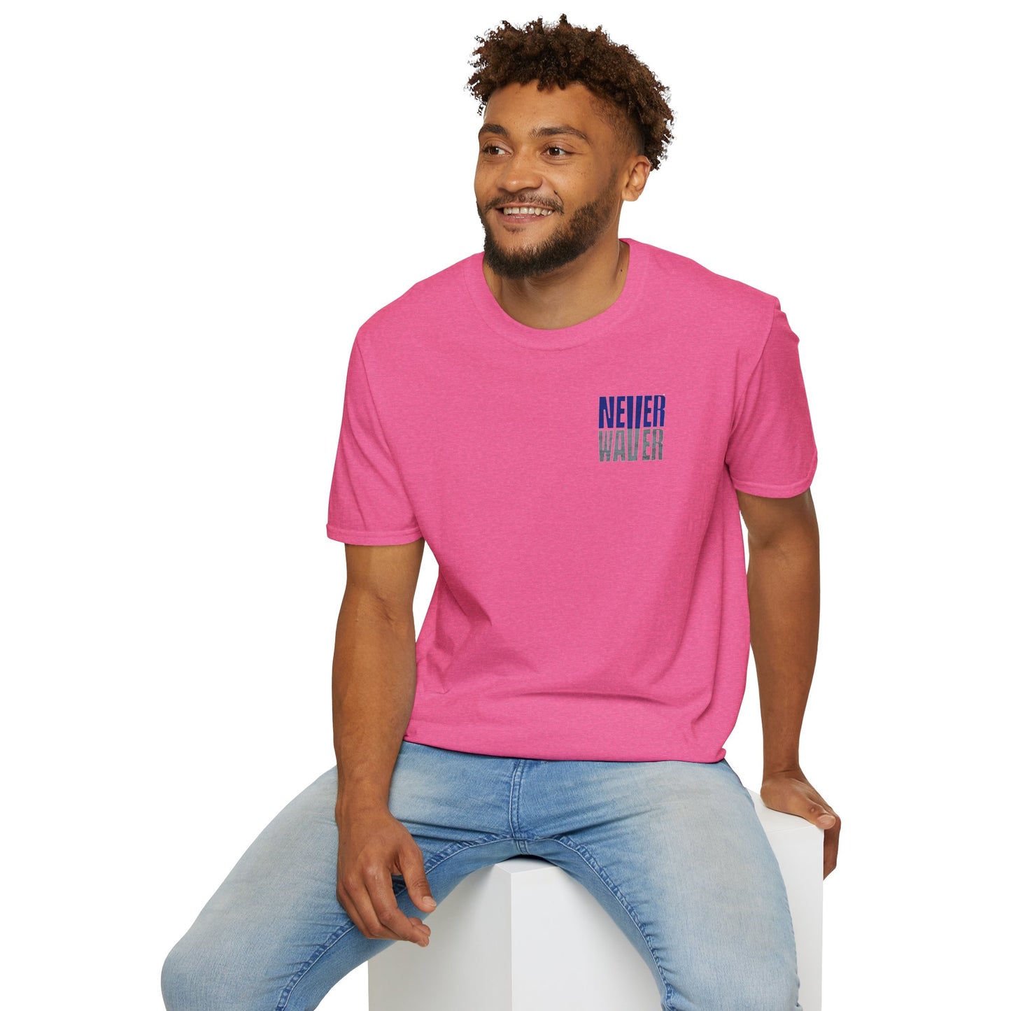 Dallas Fans Never Waver Unisex Softstyle T-Shirt