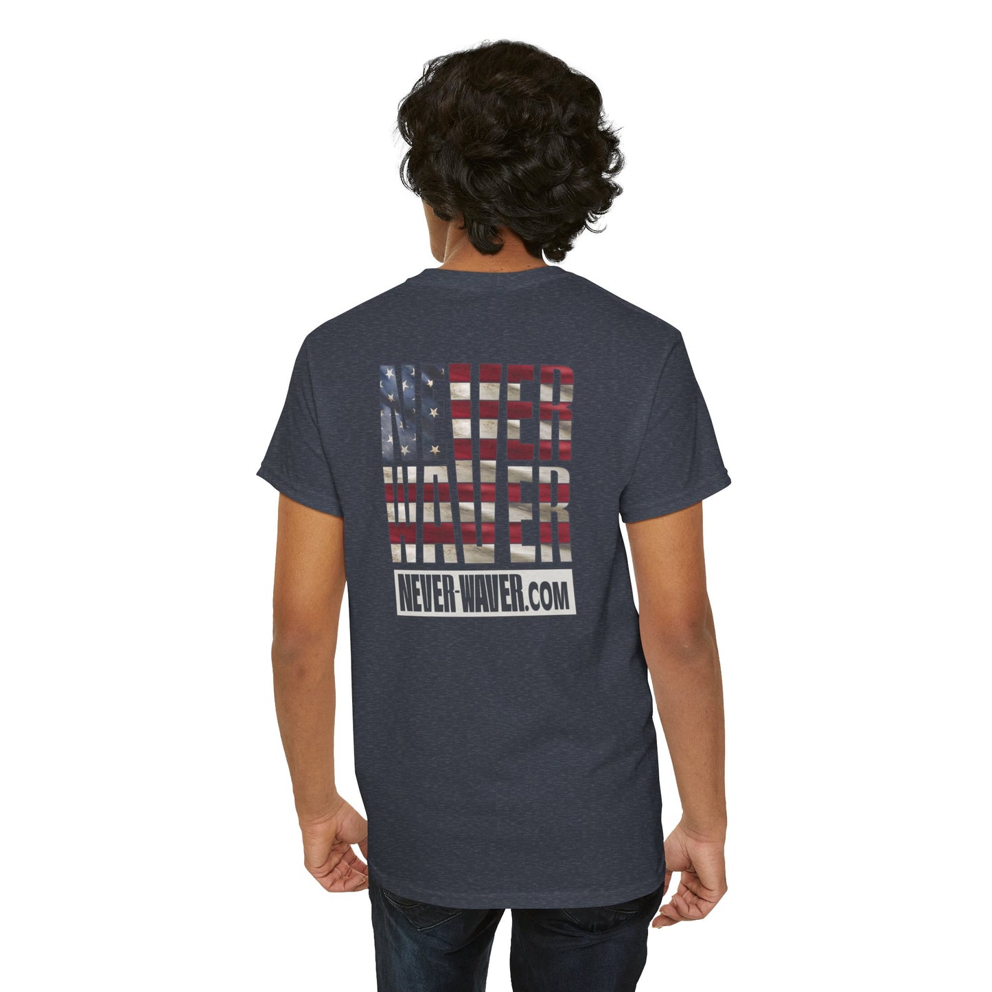 Never Waver Unisex Heavy Cotton Tee