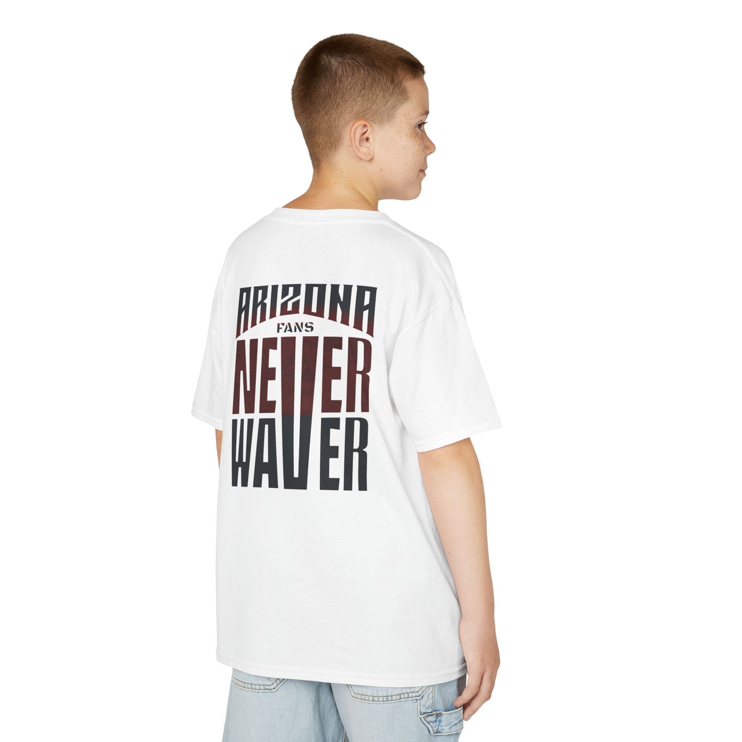 Arizona Fans Never Waver Kids Heavy Cotton™ Tee