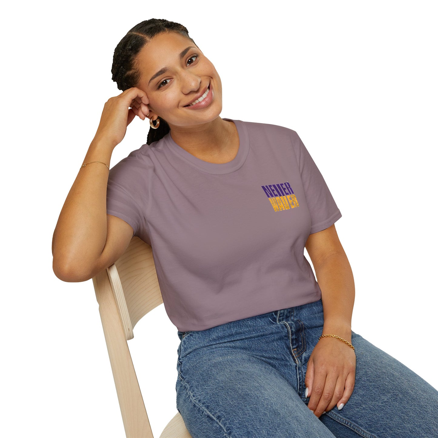 Minnesota Fans Never Waver Unisex Softstyle T-Shirt