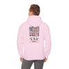 Unisex Heavy Blend™ Hooded Sweatshirt - 'Never Waver' USA Flag Design