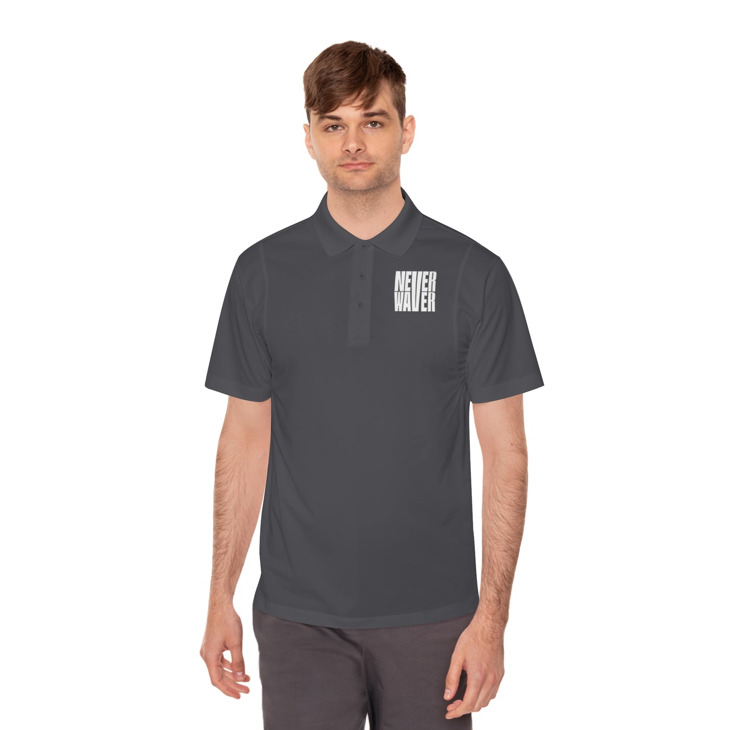 Never Waver Men's Sport Polo Shirt