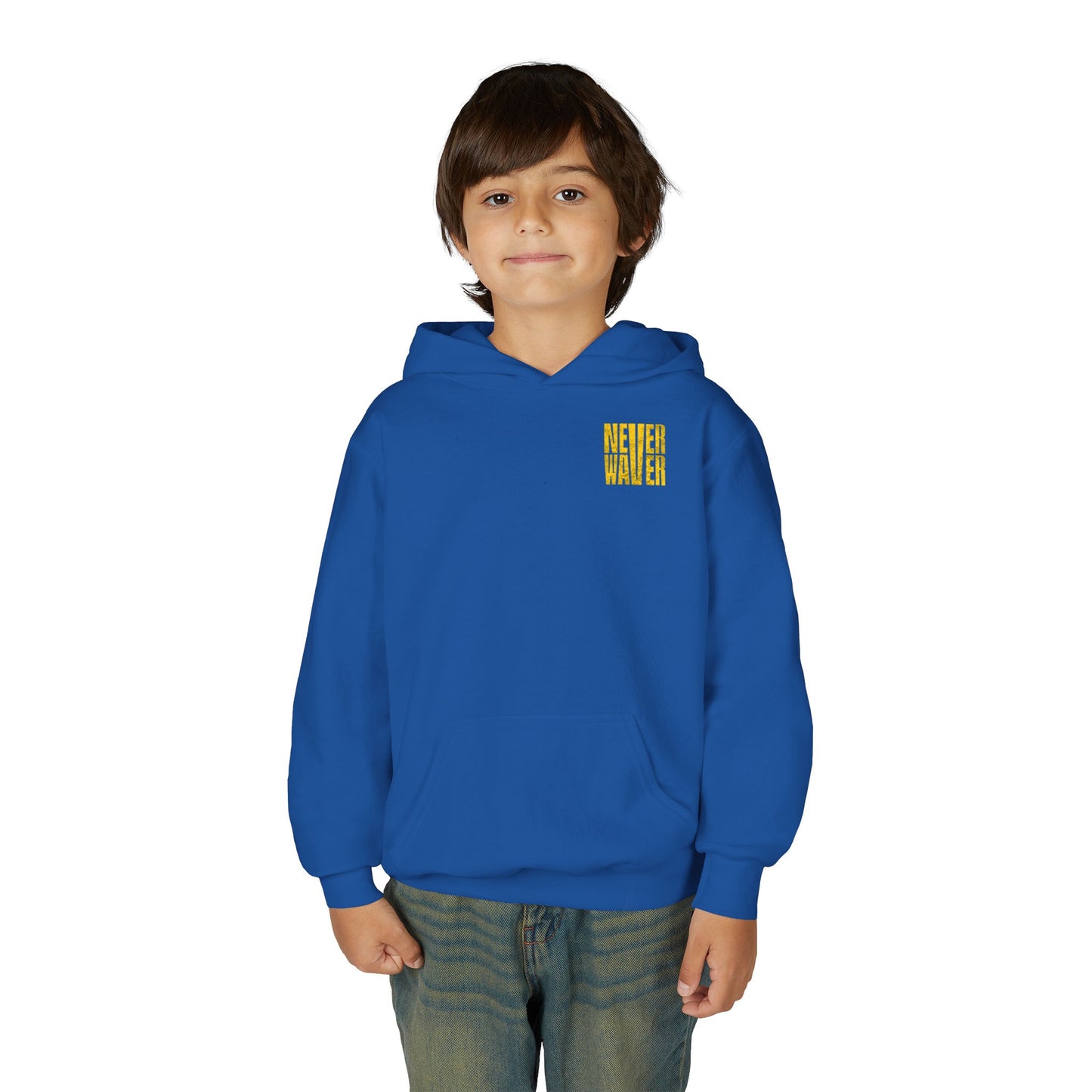 Los Angeles  Fans Never Waver Youth Heavy Blend Hooded Sweatshirt