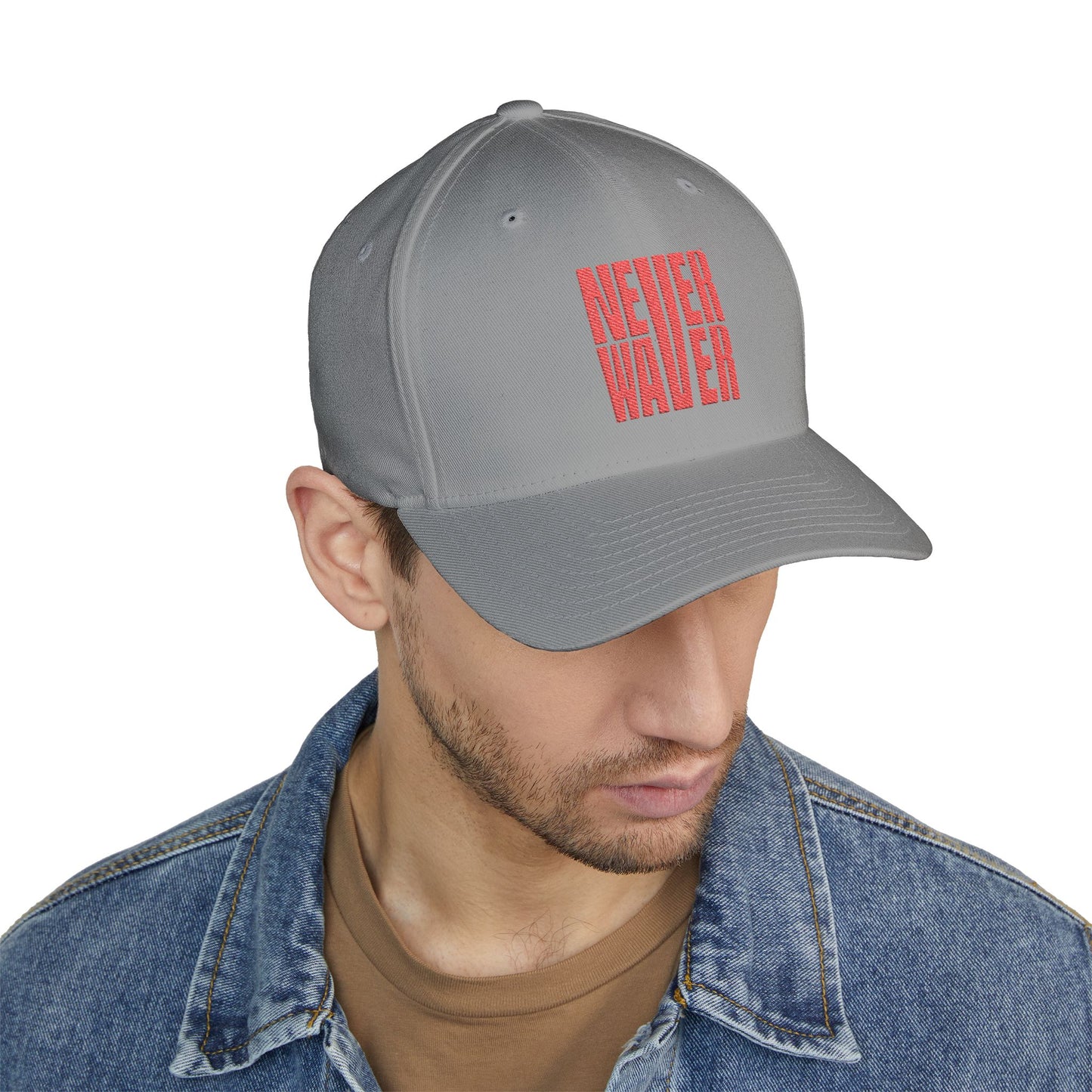"NEVER WAVER" Hat