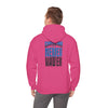 Carolina Fans Never Waver Hooded Sweatshirt | Unisex Heavy Blend™ | Casual Comfort for Fans