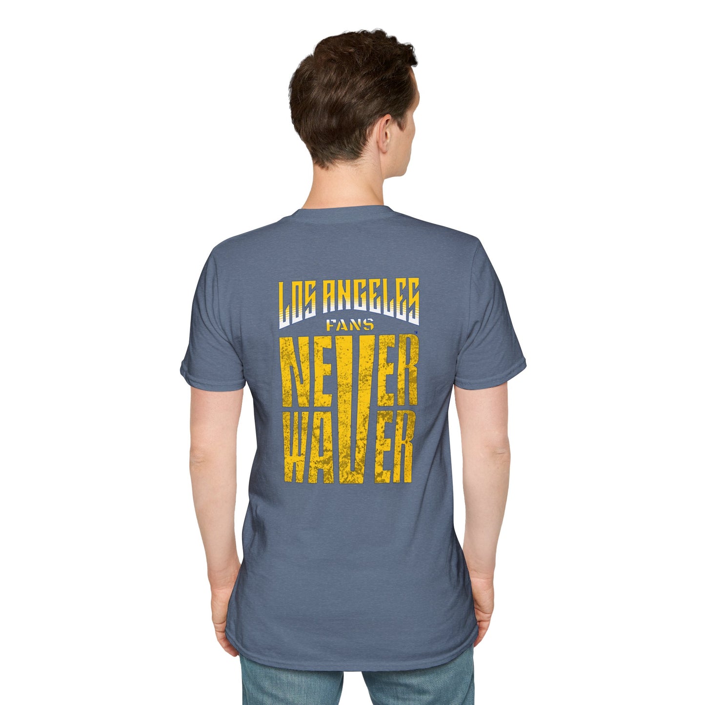 Los Angeles Fans Never Waver Unisex Softstyle T-Shirt