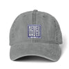 Never Waver  Women's Pigment-Dyed Cap with Fashion Undervisor (Embroidery)