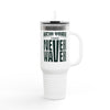 New York Fans Never Waver Insulated Travel Mug, 40oz