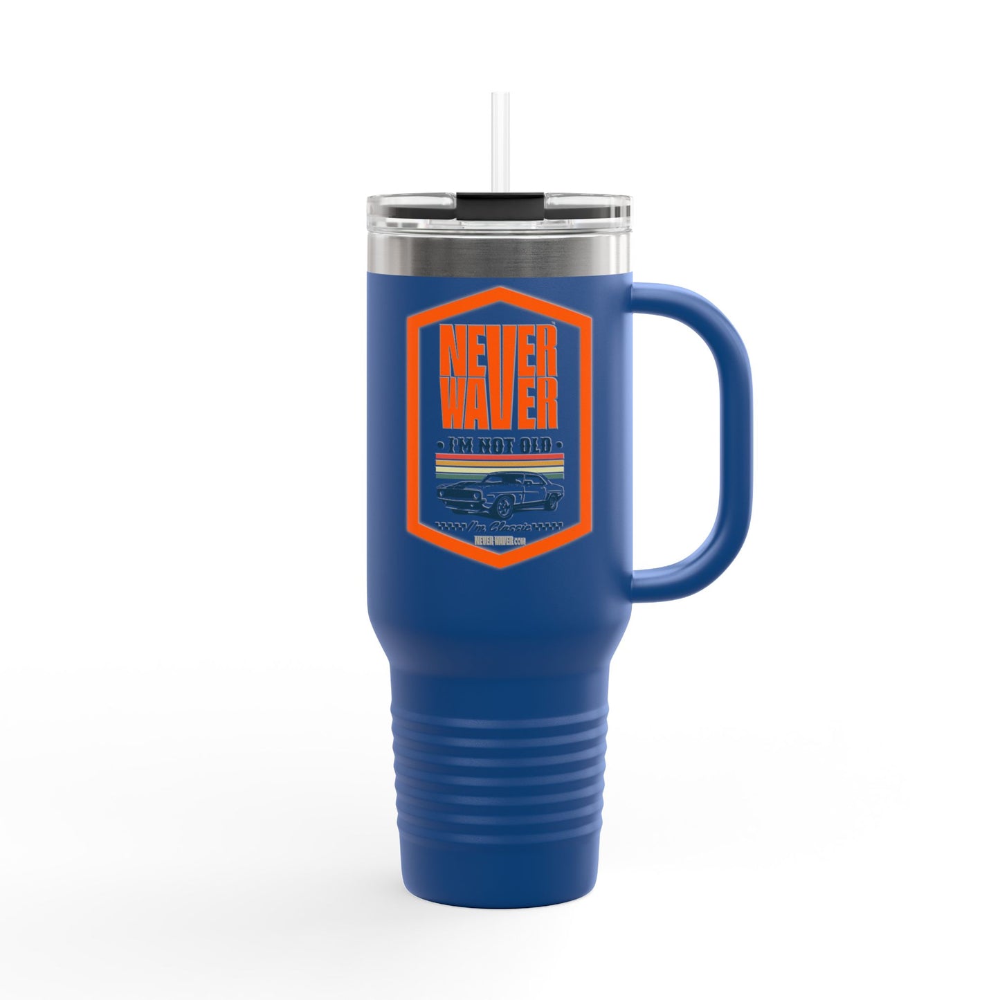 Never Waver "I'm Not Old, I'm A Classic" 40oz Travel Mug