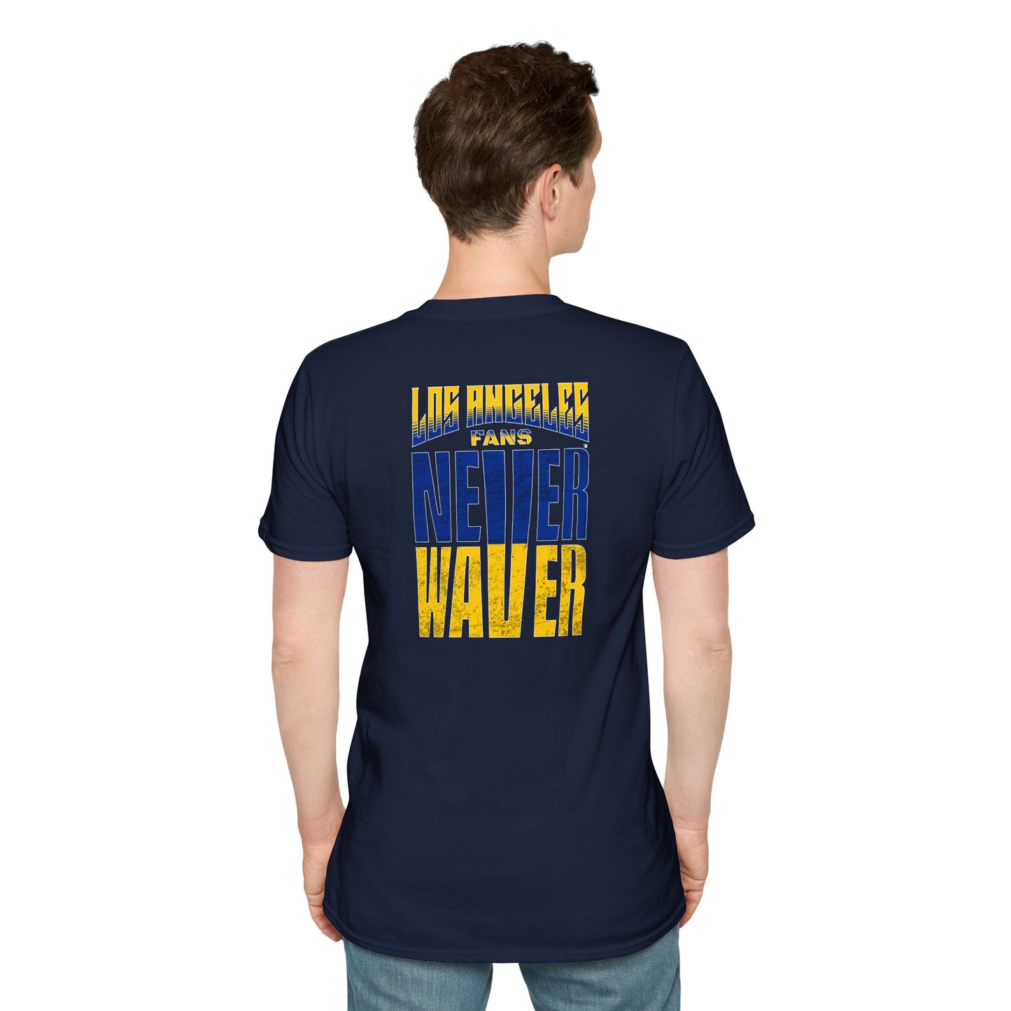 Los Angeles Fans Never Waver Unisex Softstyle T-Shirt