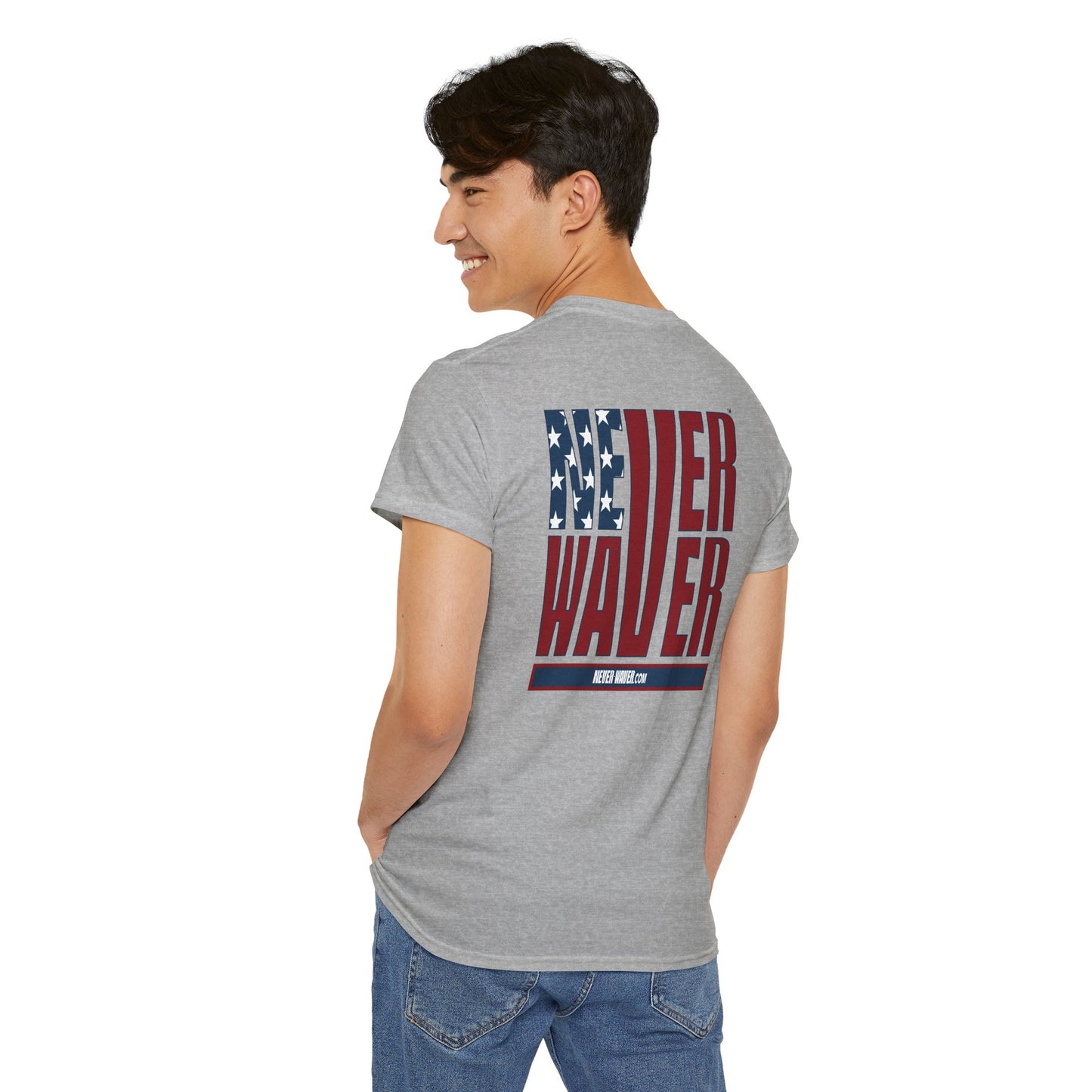 Never Waver Unisex Heavy Cotton Tee