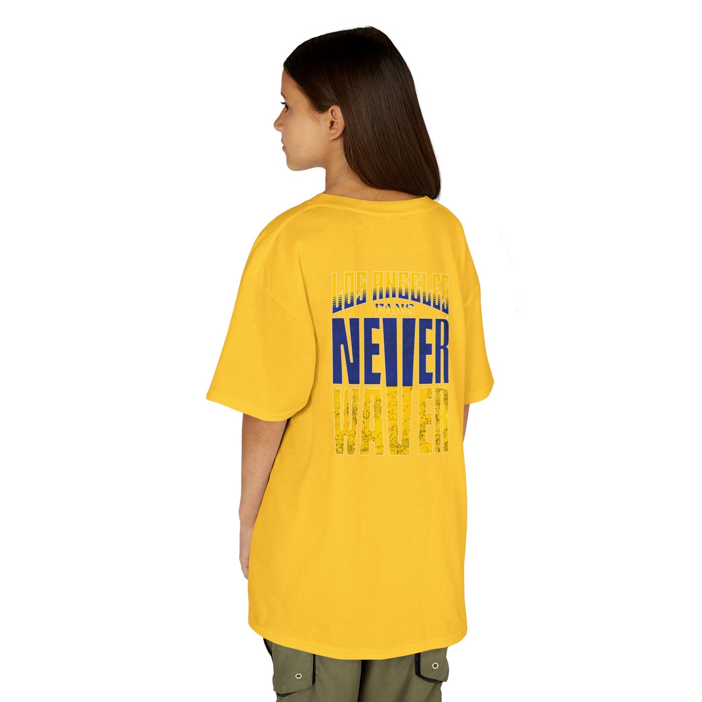 Los Angeles  Fans Never Waver Kids Heavy Cotton™ Tee