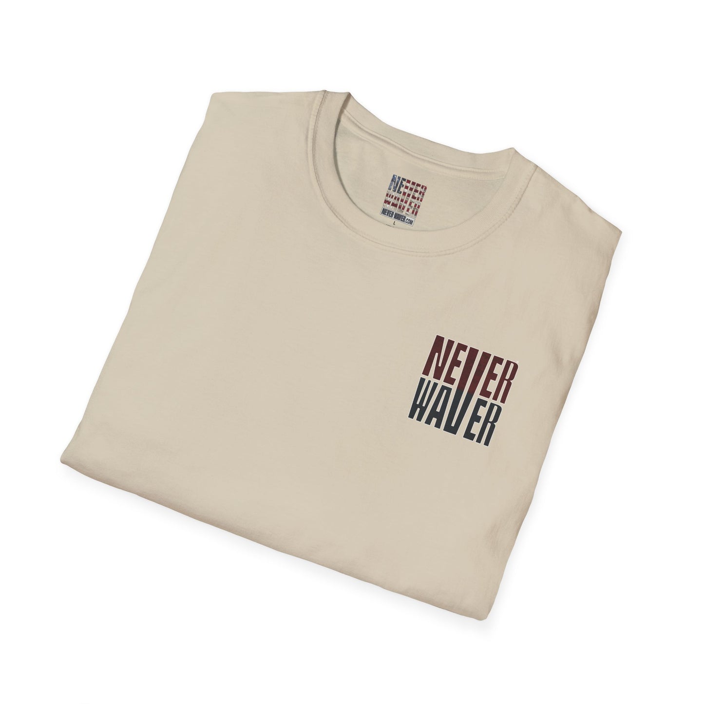 Atlanta Fans Never Waver Unisex Softstyle T-Shirt