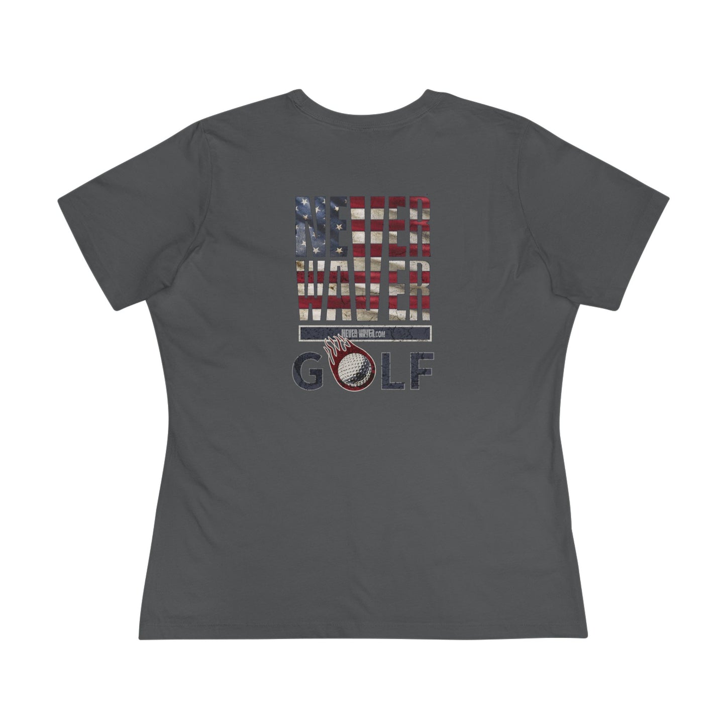 Never Waver Golf Women's Cotton Tee