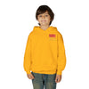 Kansas Fans Never Waver Youth Heavy Blend Hooded Sweatshirt