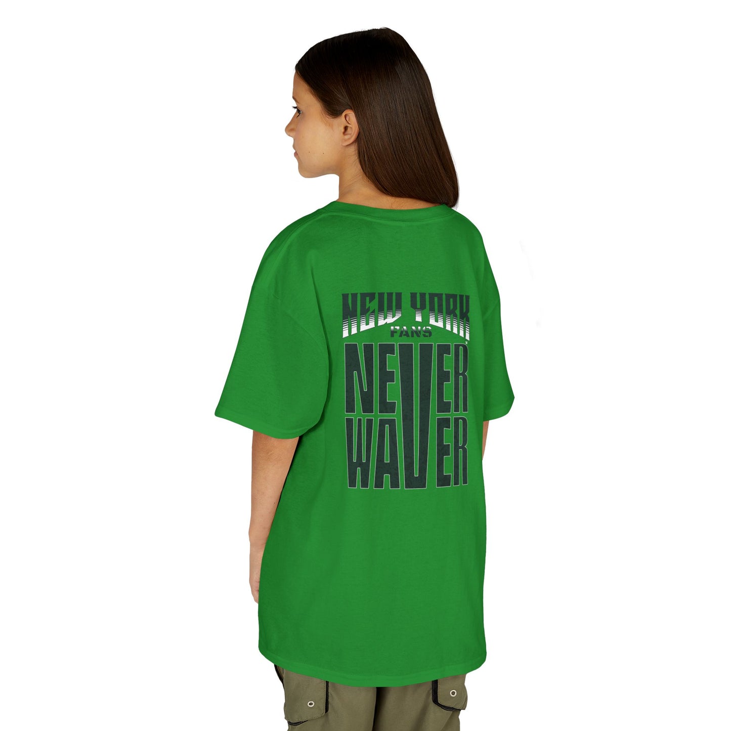 New York  Fans Never Waver Kids Heavy Cotton™ Tee